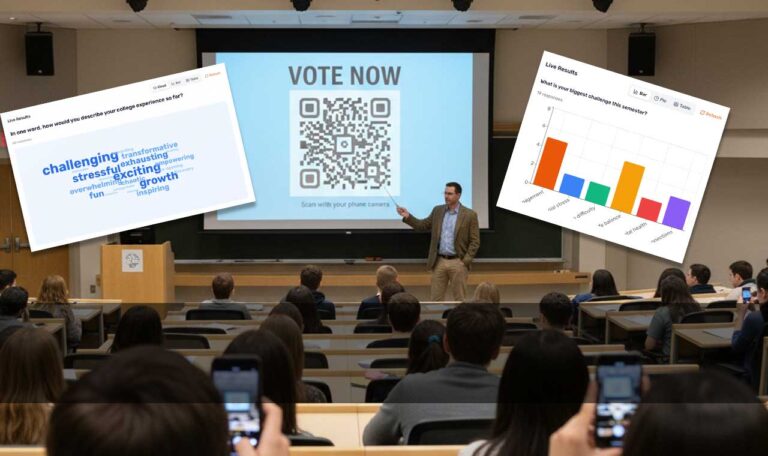 Audience Polling With PollQR title