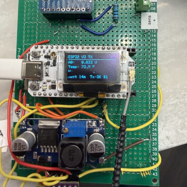 Building a Water Tank Monitor for an Off-Grid Wellhouse